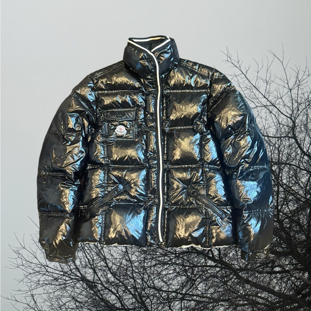 - Authentic MONCLER BLACK unisex puffer jacket